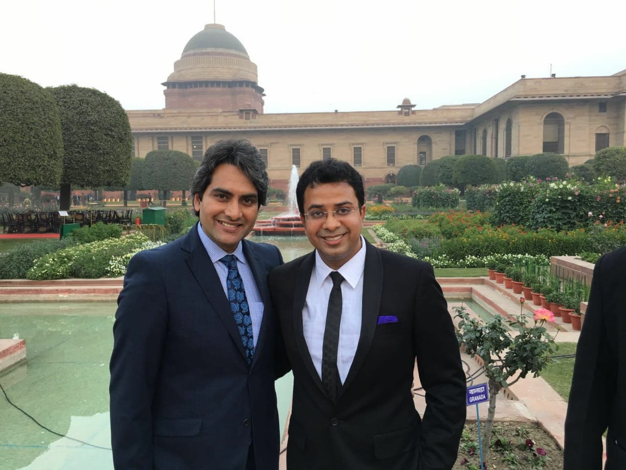 Dr. Animesh Agarwal at Rashtrapati Bhavan