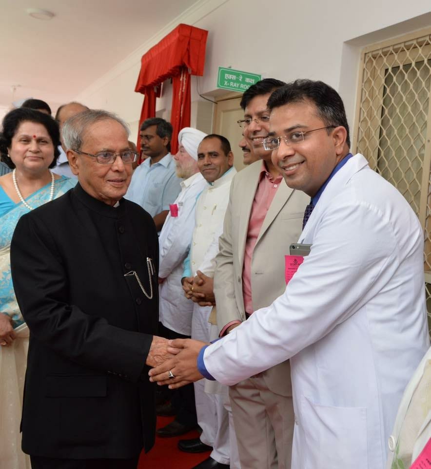 Dr. Animesh Agarwal at a professional gathering