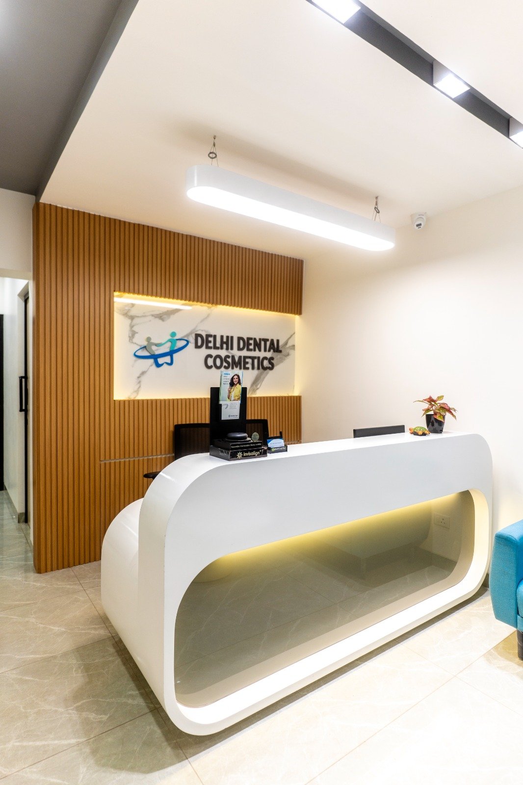 Reception at Delhi Dental Cosmetics