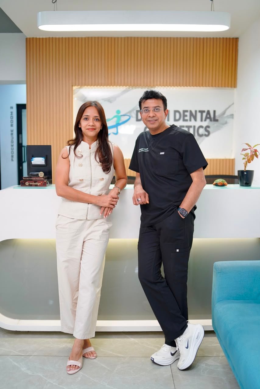 Reception at Delhi Dental Cosmetics